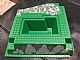 invID: 366972156 P-No: 2552px6  Name: Baseplate, Raised 32 x 32 with Ramp and Pit with Dark Gray and Light Gray Rocks Pattern