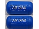 invID: 362998088 P-No: 67c01pb01  Name: Pneumatic Air Tank with White 'AIR TANK' Pattern (Sticker) - Set 8250