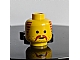 invID: 365556960 P-No: 3626bpb0096  Name: Minifigure, Head Moustache, Stubble and Sideburns Brown Pattern - Blocked Open Stud