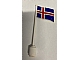 invID: 368288392 P-No: 777p14  Name: Flag on Flagpole, Wave with Iceland Pattern
