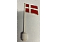 invID: 368288442 P-No: 777p03  Name: Flag on Flagpole, Wave with Denmark Pattern