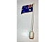invID: 368290789 P-No: 777px13  Name: Flag on Flagpole, Wave with Australia Pattern