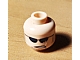 invID: 349726419 P-No: 3626bpb0202  Name: Minifigure, Head Glasses with Black Sunglasses, Partially Open Mouth, Sideburns and Stubble Pattern - Blocked Open Stud
