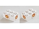 invID: 368476328 P-No: 3002oldpb13  Name: Brick 2 x 3 with Shell Logo Pattern on Both Sides (Stickers) - Set 604-1