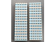 invID: 369270019 P-No: 3009pb001  Name: Brick 1 x 6 with Ferry Squares Light Blue in 1 Line At Middle Pattern