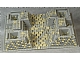 invID: 370242000 P-No: 30271px4  Name: Baseplate, Raised 32 x 48 x 6 with 4 Corner Pits with Tan and Gray Rock Pattern