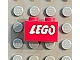 invID: 372077535 P-No: 3004pb052  Name: Brick 1 x 2 with LEGO Logo Open O Style White without Black Outline Pattern (Samsonite)