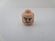 invID: 372452960 P-No: 3626cpb0769  Name: Minifigure, Head Male Large Scar and Stubble Pattern - Hollow Stud