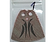 invID: 373977986 P-No: 522px3  Name: Minifigure Cape Cloth, Standard - Starched Fabric - 4.0cm Height with Dark Red and Dark Bluish Gray Sides with Dark Slashes Pattern (General Grievous)