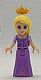 invID: 374347057 M-No: dp006  Name: Rapunzel - Mini Doll, Magenta and Medium Azure Bows, Pearl Gold Tiara