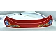 invID: 375103517 P-No: 6021pb01  Name: Boat, Canoe with Islanders Pattern on Both Sides (Stickers) - Sets 1788 / 6256 / 6264 / 6278 / 6292