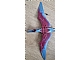 invID: 376236913 P-No: Ptera04  Name: Dinosaur Pteranodon with Dark Red Back and Large Curved Nostrils