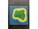 invID: 376600709 P-No: 3867p01  Name: Baseplate 16 x 16 with Island on Blue Water Pattern