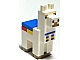 invID: 376744173 P-No: minellama02  Name: Minecraft Alpaca / Llama, White - Brick Built