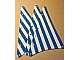 invID: 377438751 P-No: sailbb03  Name: Cloth Sail Triangular 14 x 22 with Blue Thin Stripes Pattern
