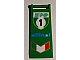invID: 378129052 P-No: 30292pb013  Name: Flag 7 x 3 with Bar Handle with 'WGP 1 allinol' and Italian Flag Pattern (Sticker) - Set 8679