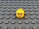 invID: 379696285 P-No: 3626cpb2454  Name: Minifigure, Head Dual Sided Black Eyebrows, Cheek Scar, Lopsided Smile / Scared Pattern - Hollow Stud