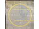 invID: 267528342 P-No: 6099p03  Name: Baseplate, Road 32 x 32 9-Stud Landing Pad with Yellow Circle Pattern