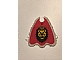 invID: 380429116 P-No: x375pb01  Name: Minifigure Cape Cloth, Round Lobes with Royal Knights Lion Head Pattern