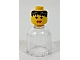 invID: 382227840 P-No: 3626bp40  Name: Minifigure, Head Female Black Hair Messy, Thick Red Lips Pattern - Blocked Open Stud