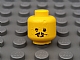 invID: 382430208 P-No: 3626bp03  Name: Minifigure, Head Standard Grin with Pointed Moustache Pattern - Blocked Open Stud