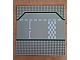 invID: 382191311 P-No: 425p01  Name: Baseplate, Road 32 x 32 3 Lane with Race Track Checkered Pattern