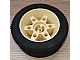 invID: 382854666 P-No: 2998c01  Name: Wheel 81.6 x 34 Six Spoke with Black Tire 81.6 x 34 ZR Technic Straight Tread (2998 / 2997)