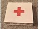 invID: 385813889 P-No: 4215ap66  Name: Panel 1 x 4 x 3 - Solid Studs with Red Cross Pattern