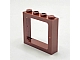 invID: 386112777 P-No: 6556  Name: Window 1 x 4 x 3 Train - 2 Hollow Studs and 2 Solid Studs
