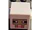 invID: 386658499 P-No: 19727pb002  Name: Creature Head Pixelated with Black and White Eyes, Bright Pink Nose, Tan Face with Dark Tan Outline on White Background Pattern (Minecraft Sheep)