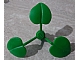 invID: 386958377 P-No: 6255  Name: Plant Stem with Stud and 3 Large Leaves