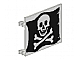 invID: 381885991 P-No: 2525p01  Name: Flag 6 x 4 with Skull and Crossbones (Jolly Roger) Pattern on Both Sides (Printed)