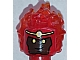 invID: 389285685 P-No: 26990pb03  Name: Minifigure, Head, Modified with Molded Trans-Orange Flaming Hair and Printed Reddish Brown Face, Yellow Eyes and Headband Pattern (Firestorm)