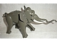 invID: 390265410 P-No: elephant1c01  Name: Elephant Type 1 with White Tusks and Back Connector Slopes