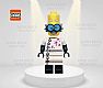 invID: 390755022 M-No: col213  Name: Monster Scientist, Series 14 (Minifigure Only without Stand and Accessories)