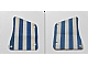 invID: 391326737 P-No: sailbb27  Name: Cloth Sail 9 x 11, 3 Holes with Blue Stripes Pattern (from 6273)