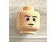 invID: 391685643 P-No: 3626cpb0728  Name: Minifigure, Head Dual Sided LotR Frodo Brown Eyebrows Tired / Poisoned, Wide Gray Eyes Pattern - Hollow Stud