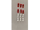 invID: 392388467 P-No: 3822pb013  Name: Door 1 x 3 x 1 Left with Classic Fire Logo Pattern (Sticker) - Sets 640-2 / 6690