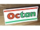 invID: 392639030 P-No: 2440pb005  Name: Vehicle, Spoiler / Plow Blade 6 x 3 with Hinge with Red and Green Stripes and 'Octan' Pattern