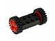 invID: 393295027 P-No: 4180c02assy1  Name: Brick, Modified 2 x 4 with Red Wheels FreeStyle and Red Pins with 2 Black Tire 24mm D. x 8mm Offset Tread - Interior Ridges (4180c02 / 3483)