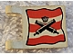 invID: 393775810 P-No: 2335pb002  Name: Flag 2 x 2 Square with Crossed Cannons over Red Stripes, Black Outline Pattern