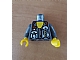 invID: 393877437 P-No: 973pb0070c01  Name: Torso Rock Raiders Two Pouches on Chest Pattern (Docs) / Dark Gray Arms / Yellow Hands