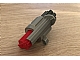 invID: 394987891 P-No: 57523c01  Name: Projectile Launcher, Bionicle Weapon Cordak Blaster with Red Plunger and Dark Bluish Gray Barrel