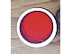 invID: 396195176 P-No: 14769pb113  Name: Tile, Round 2 x 2 with Bottom Stud Holder with Red Circle Stylized Red Sun Pattern