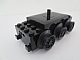 invID: 396563607 P-No: bb0012vb  Name: Electric, Train Motor 12V with Wheels Type II with 3 Round Contact Holes