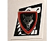 invID: 397324169 P-No: 3846p44b  Name: Minifigure, Shield Triangular  with Wolfpack Red Border around Black Background Pattern