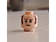 invID: 397395829 P-No: 3626cpb1200  Name: Minifigure, Head Male Brown Eyebrows and Long Sideburns, Frown and Furrowed Brow Pattern (SW Imperial Officer) - Hollow Stud