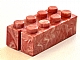 invID: 397785070 P-No: bslot04a  Name: Brick 2 x 4 without Bottom Tubes, Slotted (with 2 slots, opposite)