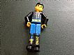 invID: 398017318 M-No: tech002s  Name: Technic Figure Blue Legs, Black Top with Zippered Wetsuit and Knife and 