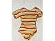 invID: 398178079 P-No: scl069  Name: Scala, Clothes Female Swimsuit with Red Stripes Pattern